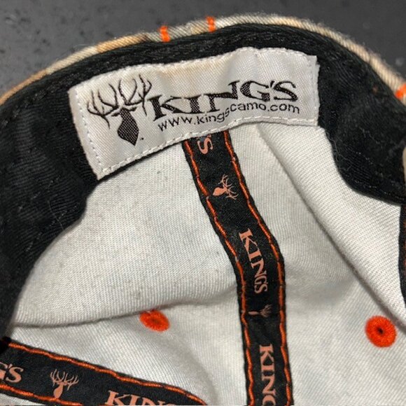 KING'S Strapback Hat Camouflage Adult Adjustable Outdoor Hunting - Picture 6 of 6
